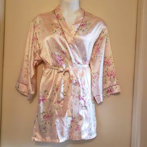 OSCAR DE LA RENTA Pink Label Floral Robe Lg / XLG